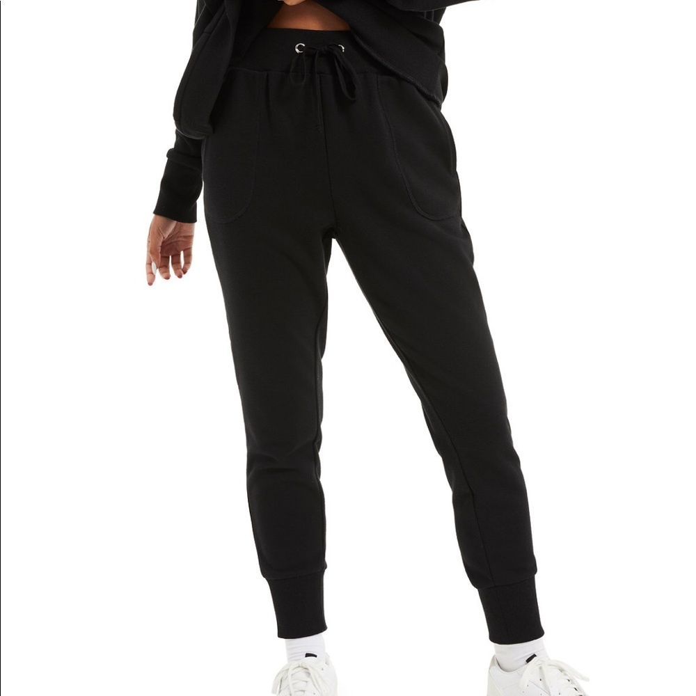 Black joggers